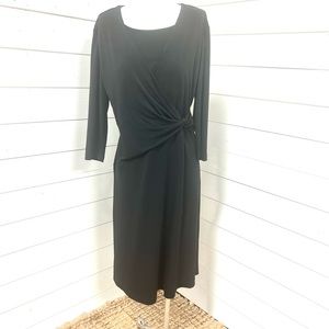Bestow wear black dress small polyester spandex